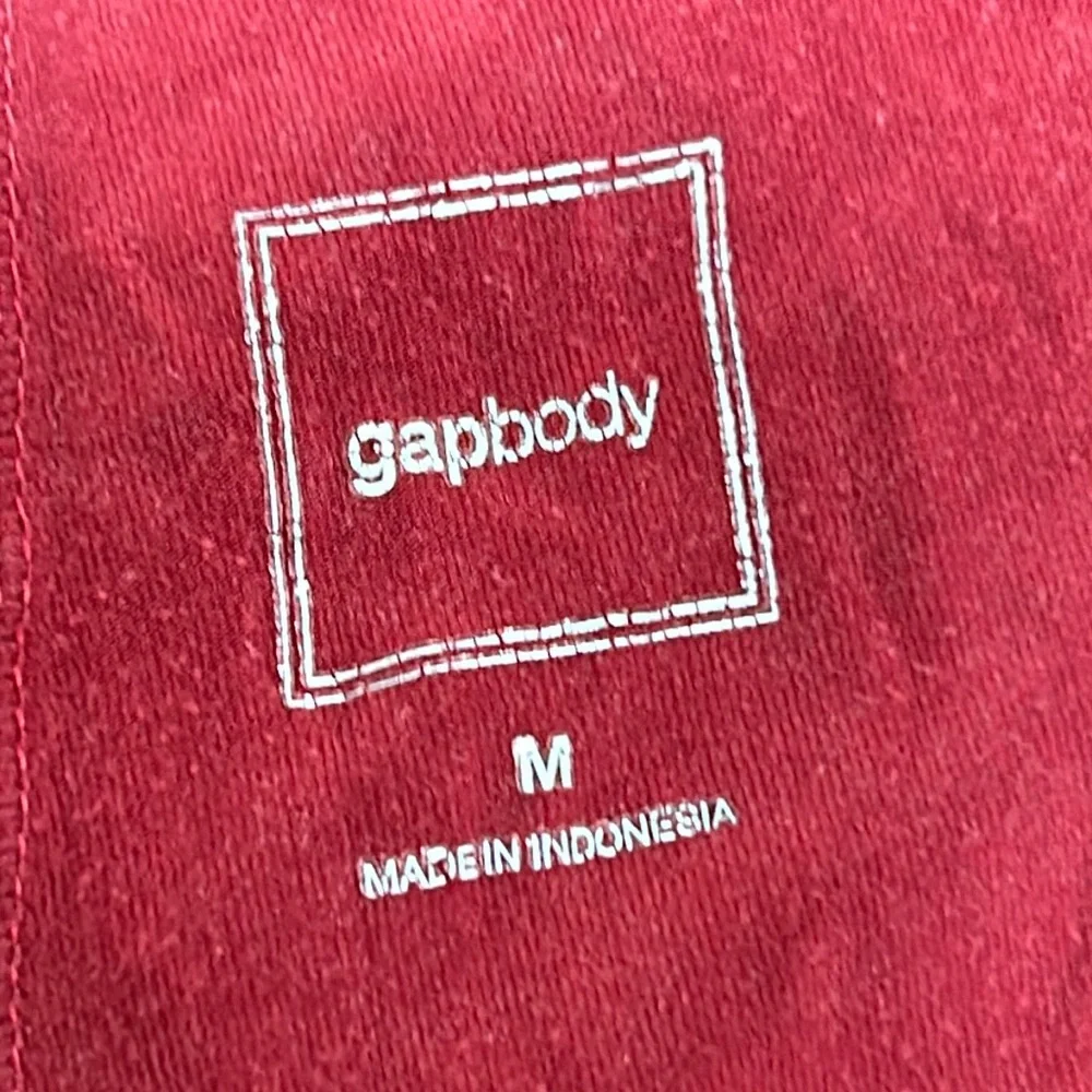 Medium Gap body modal pajama pants floral print red